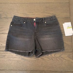 Black Calvin Klein Jean Shorts. Girls Size 14.